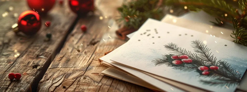 Revelando os melhores tamanhos e medidas de cartões de Natal