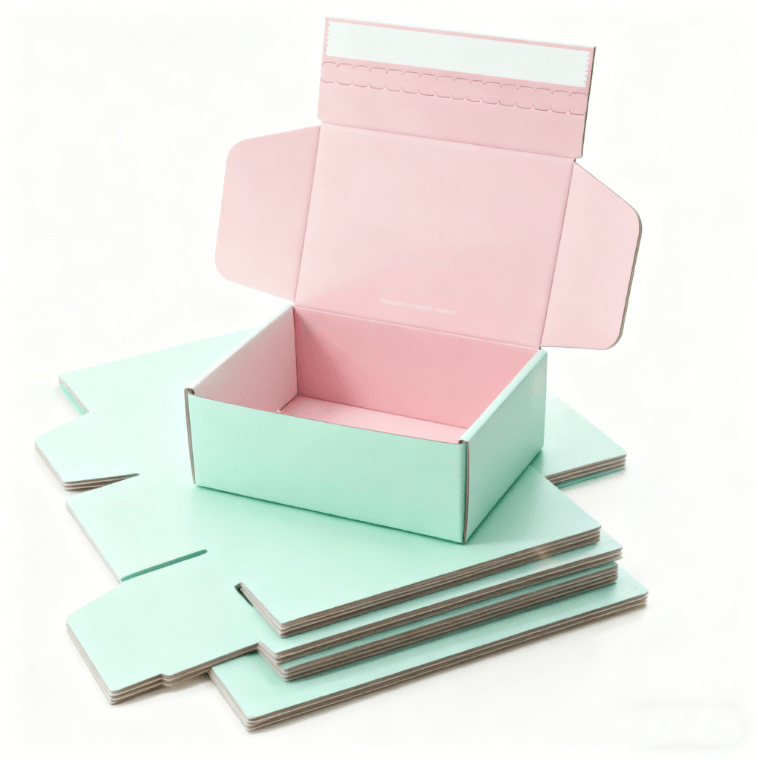 LansBox Custom Self-Seal Mailer Boxes Fabricante OEM