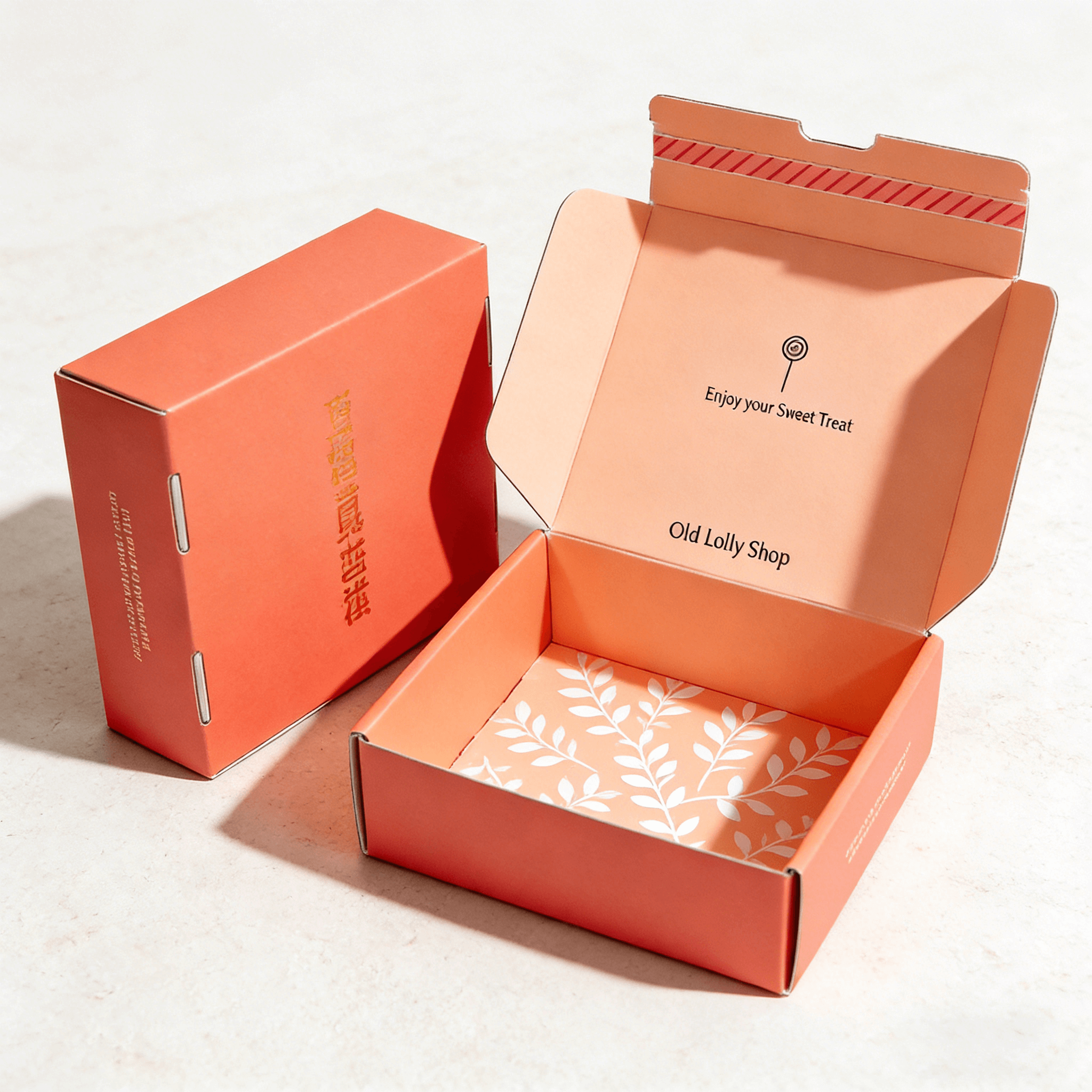 LansBox Custom Self-Seal Mailer Boxes Fabricante OEM