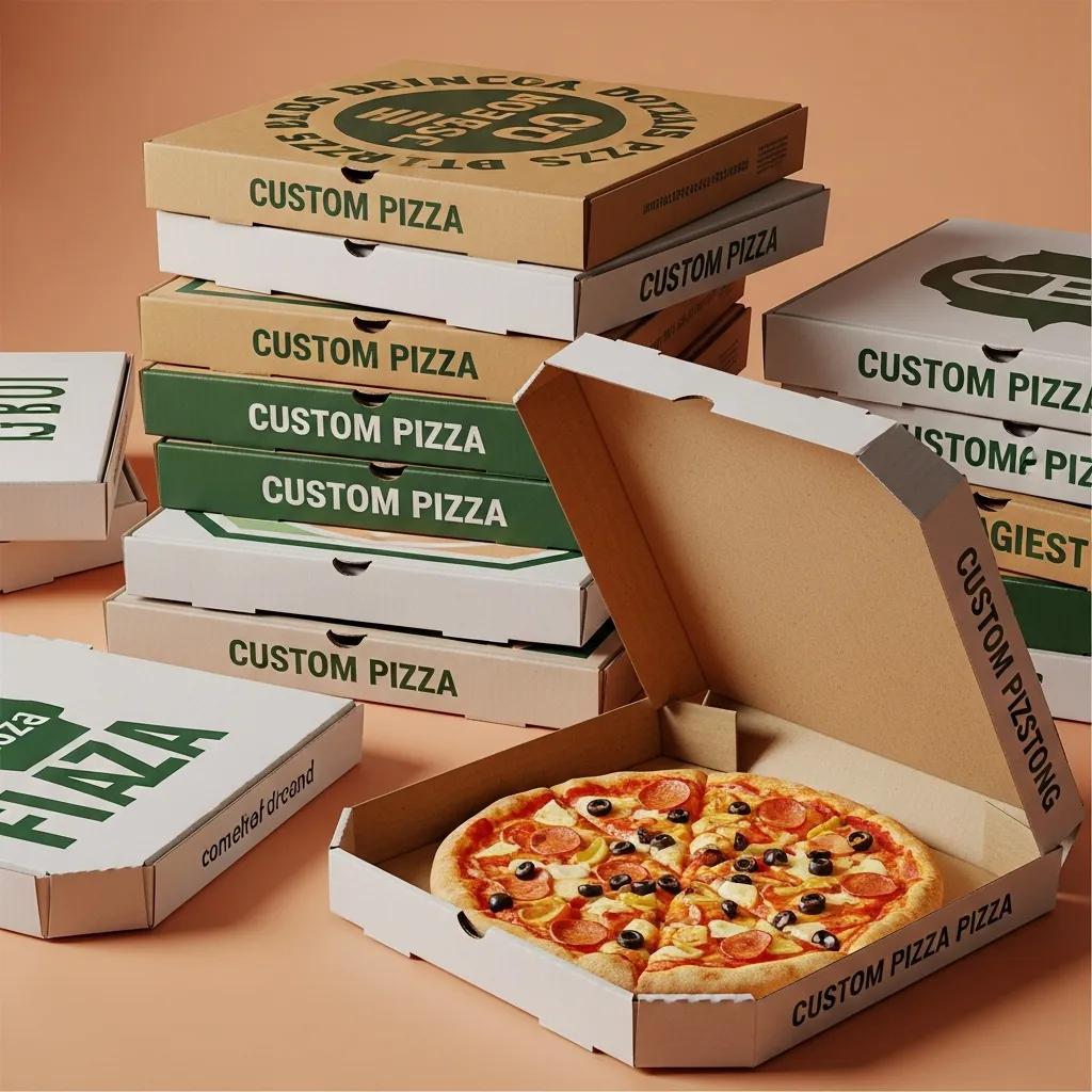 Le scatole per pizza sono in cartone ondulato: Materiali, vantaggi e branding per l'e-commerce e il D2C
